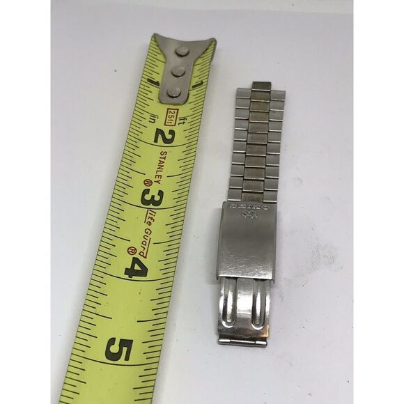 Seiko Links Parts Partial Band Bracelet Men’s Woman’s Authentic 18mm P349 - Picture 1 of 6